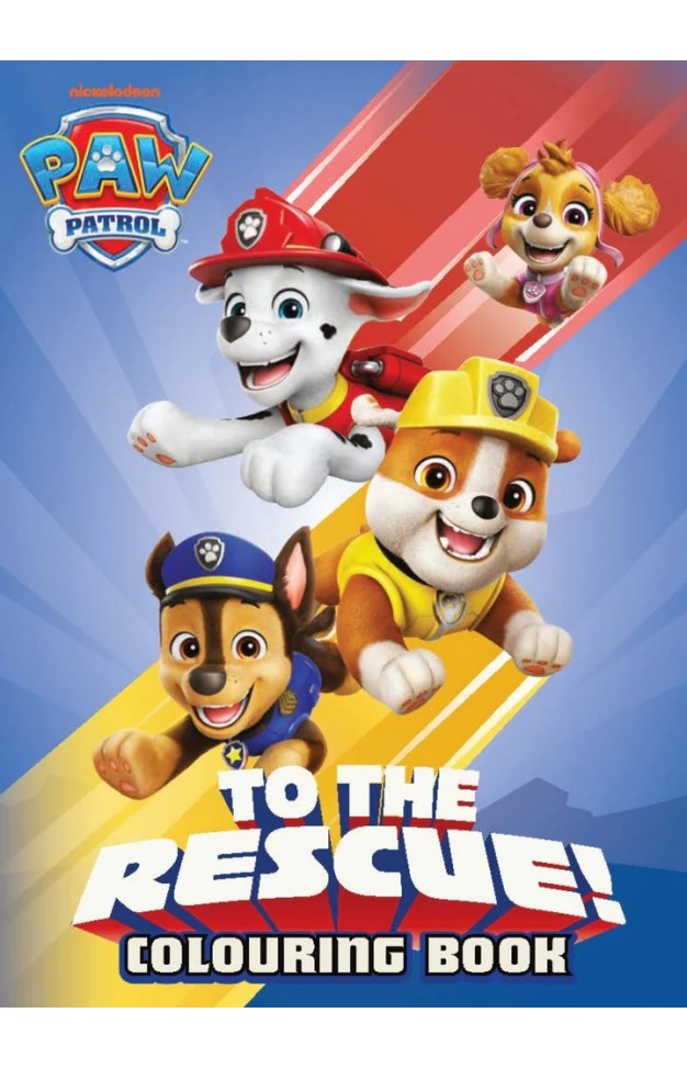 PAW Patrol  32pp Colouring Book  To the